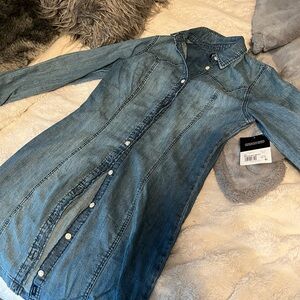 Women's Denim Shirt Dress